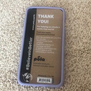 Brand new pela Lavender iPhone 6+/7+/8+ Case